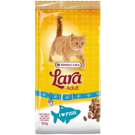 Lara Cat Adult with Salmon ЛОСОСЬ корм для активных кошек 10 кг (410639)